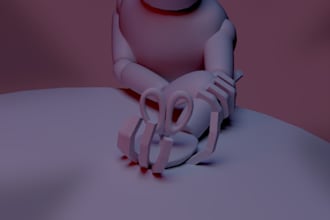 create poses and reference lighting for your drawings