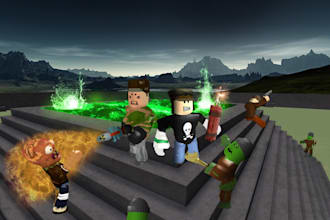 develop 3d roblox maps, full game development, roblox game, ugc vfx assest, obby