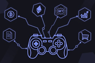 build vr, ar web3 p2e game, crypto nft games, metaverse blockchain gaming world