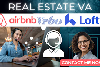 be your real estate virtual assistant, lofty crm, airbnb vrbo property listings