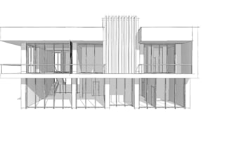 create a professional 3d architectural model in revit, archicad, or sketchup