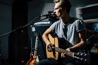 be your pop, rock, country, folk, blues male singer, songwriter and producer