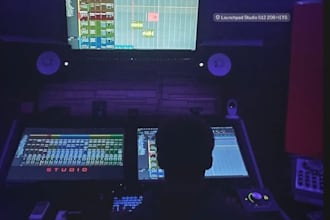 mix, compose, and produce your song or film using my daw and midi keyboard