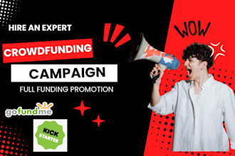 crowdfunding gofundme indiegogo kickstarter fundraising campaign promotion