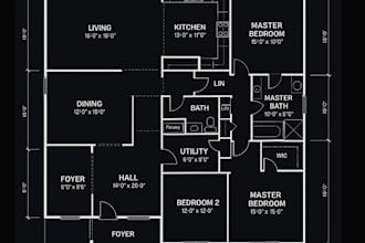 draw architectural floor plans electrical plumbing mep plans drawings in autocad