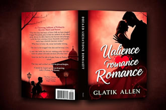 illustrate kdp fantasy book cover design romance novel amazon kindle paperback