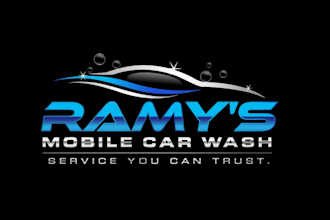 design a stunning 3d auto detailing and car wash logo