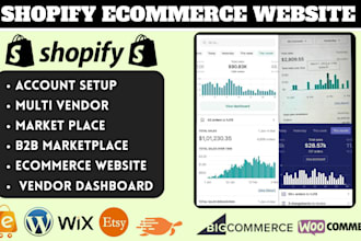 build shopify multi vendor ecommerce markeplace  shopify b2b vendor marketplace