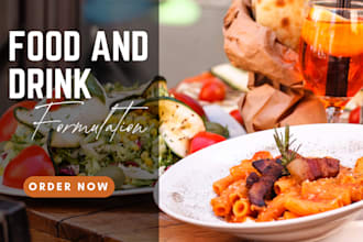 be your food scientist for food, supplement formulation and food science task
