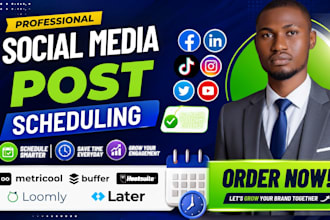 schedule your social media posts via buffer hootsuite loomly later and metricool