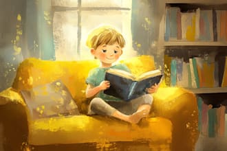 children book cover and children book illustrations