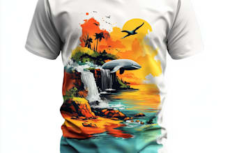 create eye catching t shirt design