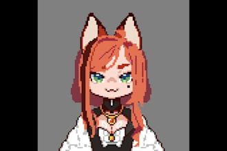 pixel art or animations for different things