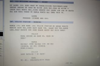 storytelling screenplay and content