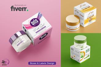 create any kind of packaging boxes design