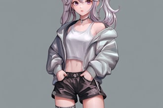 draw anime, original character art