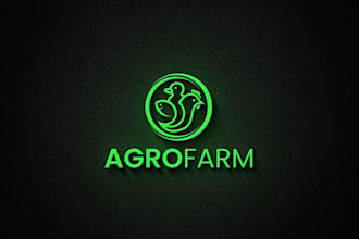 do modern landscape lawn care agriculture garden farm landscaping logo design