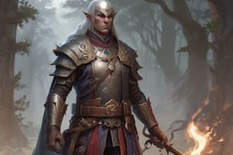dnd character art and dnd character art