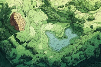 make a fantasy map for your dnd game