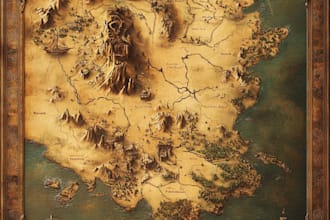 create maps for your fantasy game, book and projects