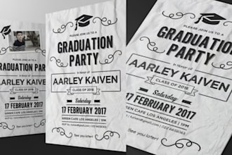 design custom digital event invitation, last minute event flyer, ebook, planner