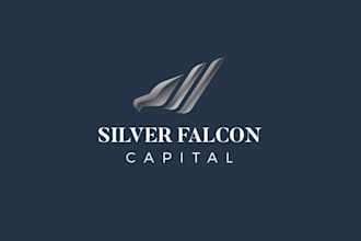 design a professional 3d silver badge metallic logo