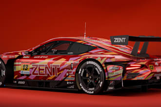 rig3d sport car, fictional vehicle livery, super gt, racing car wraps,bodykit