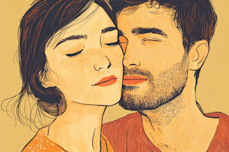 create a beautiful couple portrait