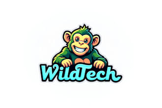 do awesome monkey mascot logo design