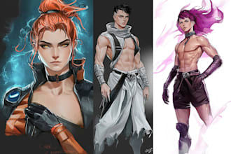 create amazing d and d character for you