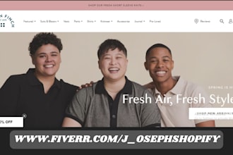 build automated shopify developer dropshipping clothing skincare store design