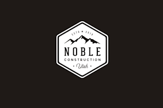 make a modern retro vintage logo or badge