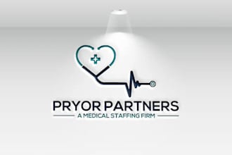 design a modern eye catchy health care logo for your brand or business
