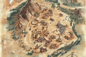 draw maps for your fantasy game, book and projects