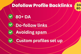 do high authority do follow profile backlinks for top rank