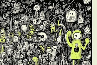 create amazing doodle art for any necessity