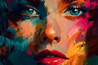 you may get abstract art, portraiture, digital art, and oil paintings