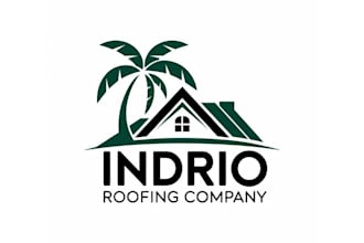 design a professional home renovation, painting, and roofing logo