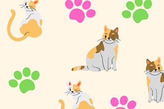 design a luxury, seamless repeat pattern design