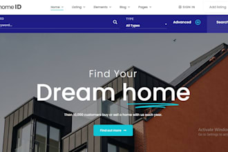 build property management website, hotel booking website, property management