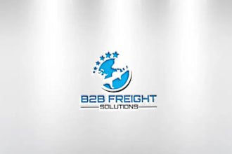create creative and good looking solution logo design