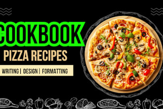 kdp bookcover design cookbook receipt book cover design ebook formatting