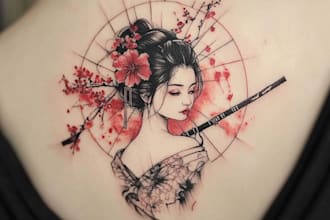 make a japanese or oriental tattoo design for you