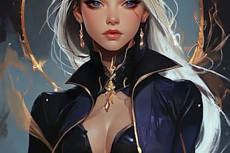 fantasy art creatures and characters