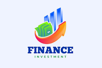 design modern business finance logo fast delivery