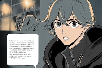 draw comic page and webtoon panel for you