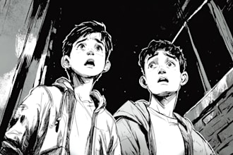 draw in professional comic book styles