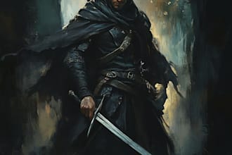 illustrate your d and d character portrait