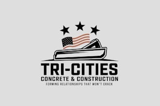 design a property, real estate, or construction logo