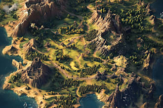 designing fantasy maps and cities plan